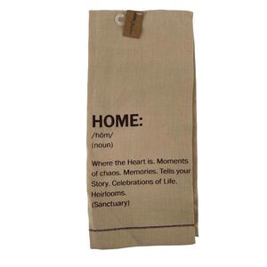 Park Designs Tea Towel Home Definition Kitchen New House Gift Farmhouse Chic New